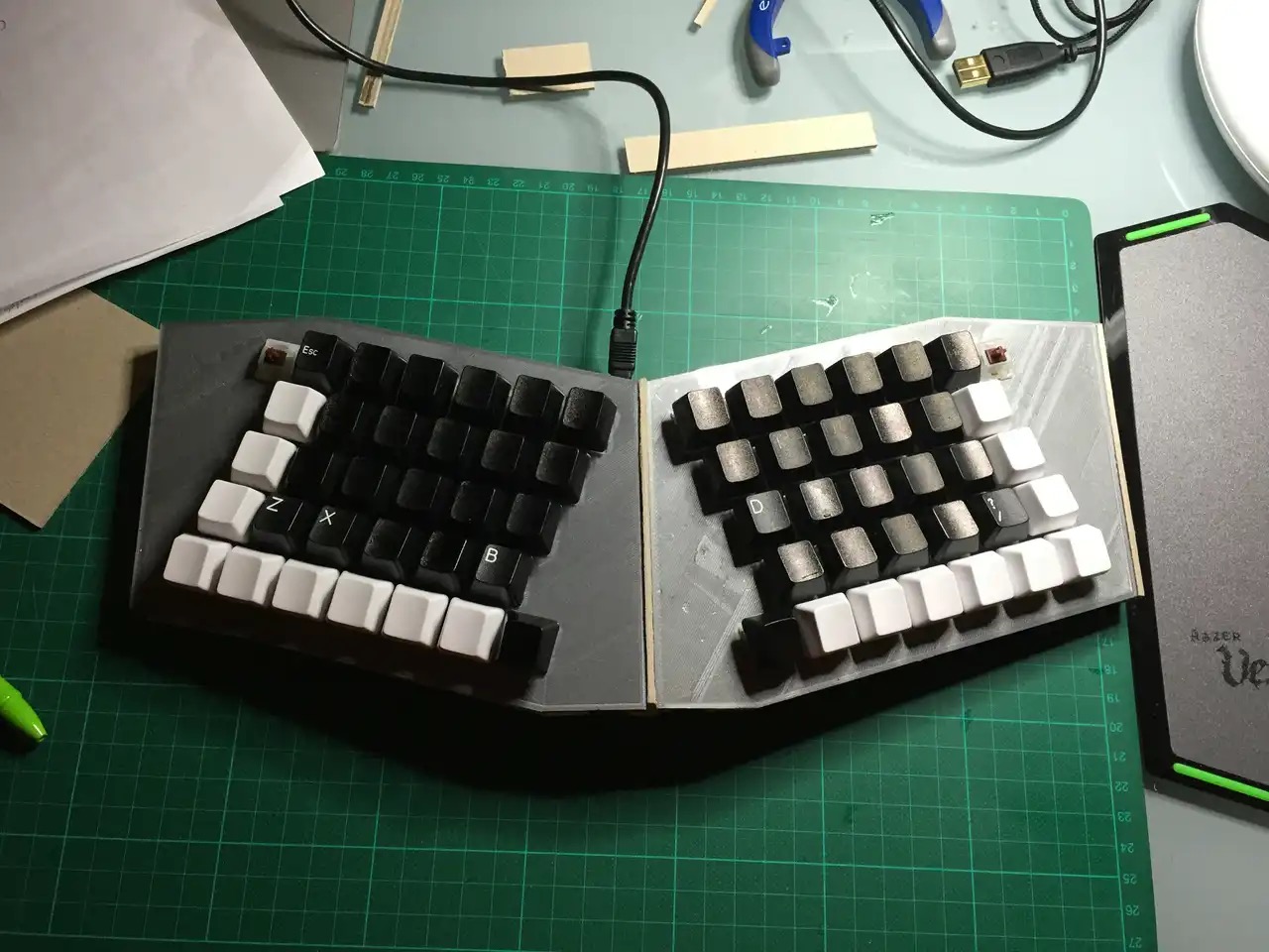 Keyboard progress: fig 18
